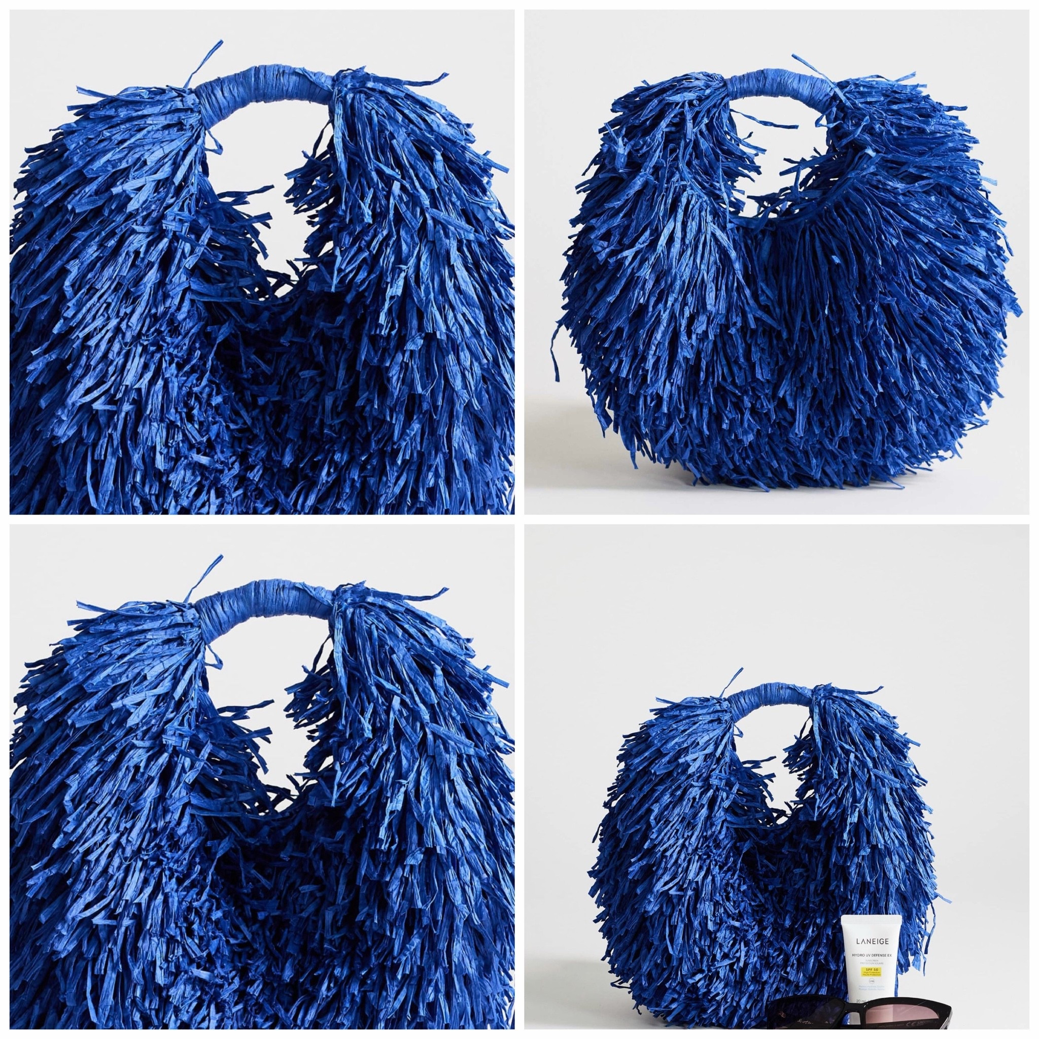 Colbert blue raffia bag is stinking cute💙 Don’t sleep on this @ASOS bag