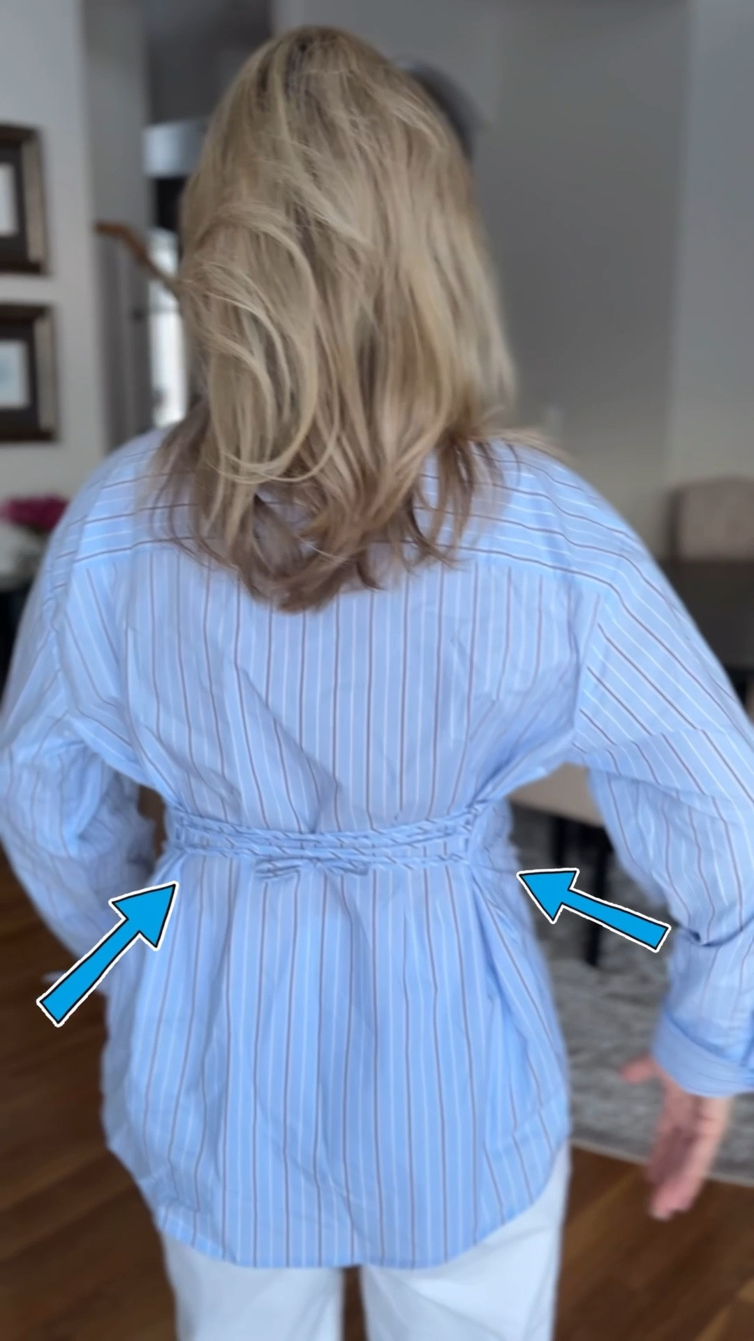 The button up you need to define your waist!!

This shirt is made from light, breathable poplin with a crisp handfeel. It's designed for a fitted silhouette with lace-up detailing at the back for a cinched effect. Style it with jeans for elevated spin on your everyday wardrobe.



#LTKspringtrends #LTKOver40 #LTKootd