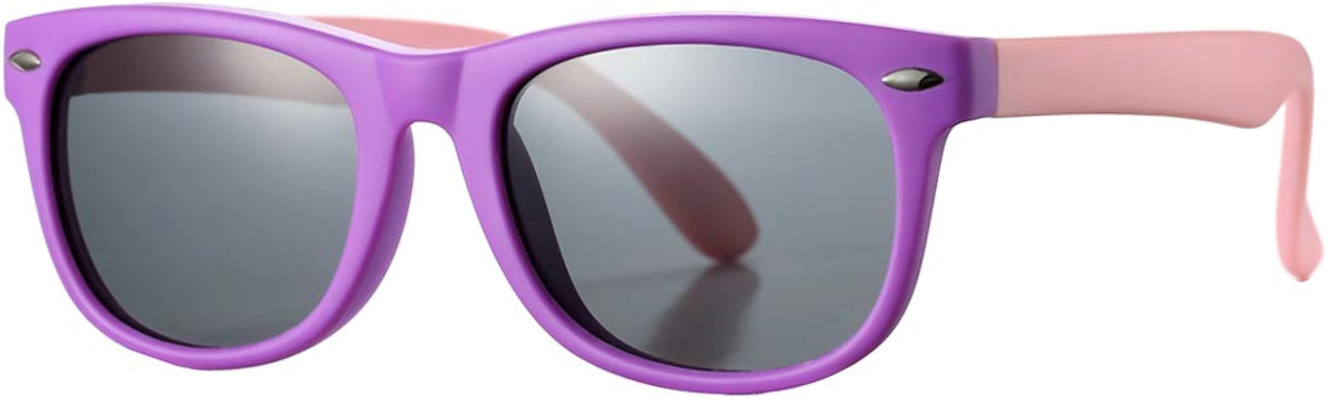 COASION Kids Polarized Sunglasses TPEE Rubber Flexible Shades for Girls Boys Age 3-9 | Amazon (US)