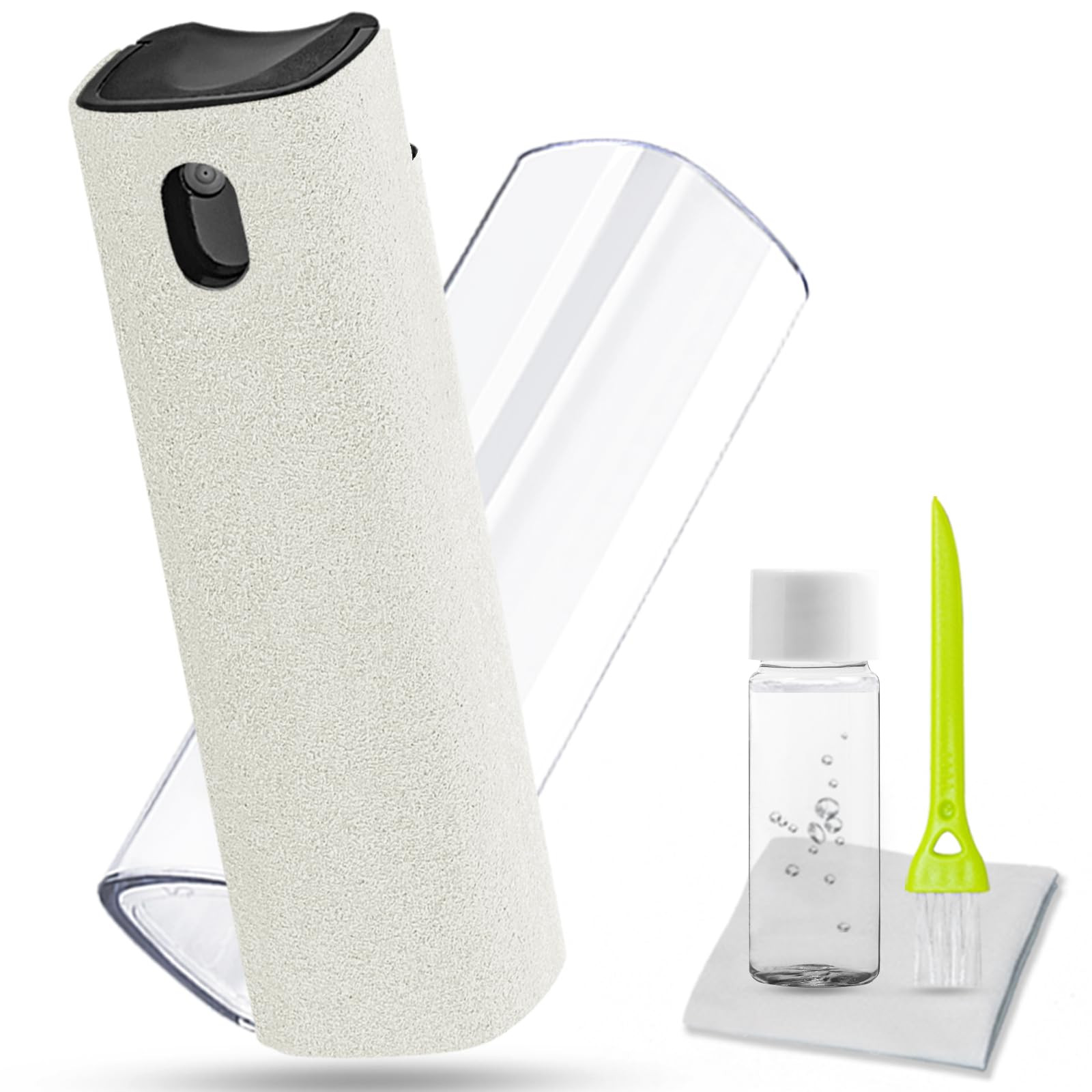 walrfid Car Screen Cleaner Spray, Electronic Touchscreen Mist Cleaning Brush Kit for TV, Laptop, iPad, iPhone, Cellphone, MacBook Pro, Tablet, PC, Computer, Monitor, LCD Screens, Eyeglasses - Cream | Amazon (US)