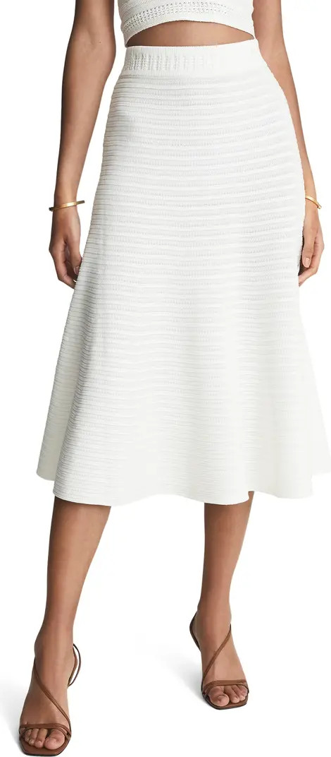 Reiss Lizzie Cotton Knit Skirt | Nordstrom | Nordstrom