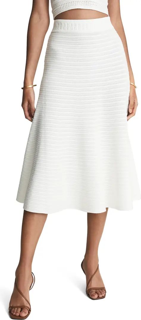 Reiss Lizzie Cotton Knit Skirt | Nordstrom | Nordstrom