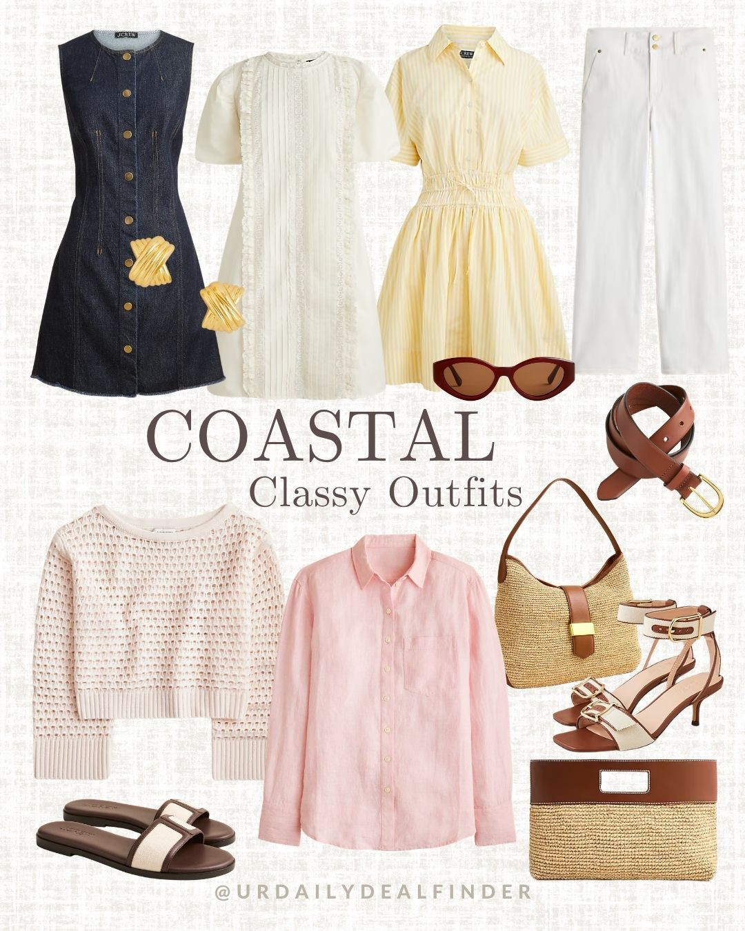 Jcrew spring new arrivals! Loveee the pastel dresses and the classy style of them! spring outfits, spring break looks, #spring fashion inspo #brown handbag #brown sandals #adidas handball spezial #crossbody #small shoulder bag #purse with gold hardware #seasonal fashion #fall fashion #fuzzy sweater #winter sweater #style inspo #winter fashion #Abercrombie tailored pants #wide leg tailored pants #brown pants #office style #office outfit inspo #fashion inspo #outfit inspo #casual style #casual outfit #work fashion #office outfit #weekend style #date night outfit #happy hour outfit inspo #dinner date outfit #mom style #airport outfit #travel outfit #style inspo #brown hat #baseball cap #ootd 

 

#LTKgrwm #LTKootd #LTKBeauty