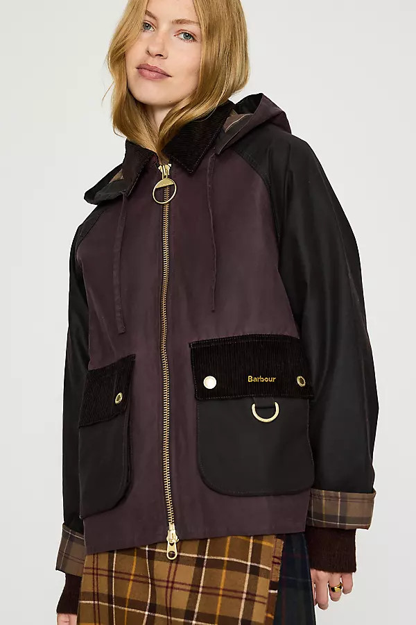Barbour Carville 100% Waxed Cotton Jacket | Anthropologie (UK)