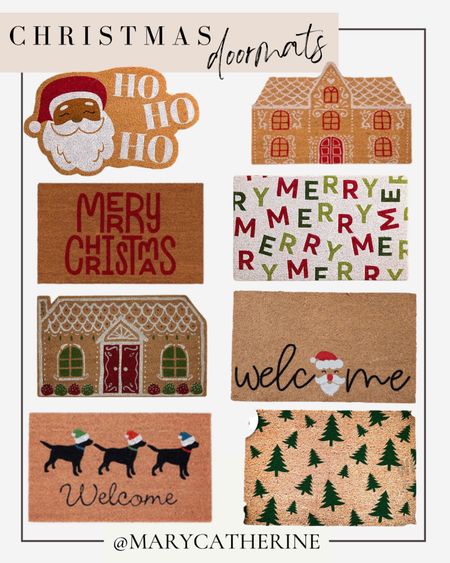Christmas Doormats🎄✨

Time to refresh your front door for Christmas!

#LTKHoliday #LTKSeasonal #LTKhome