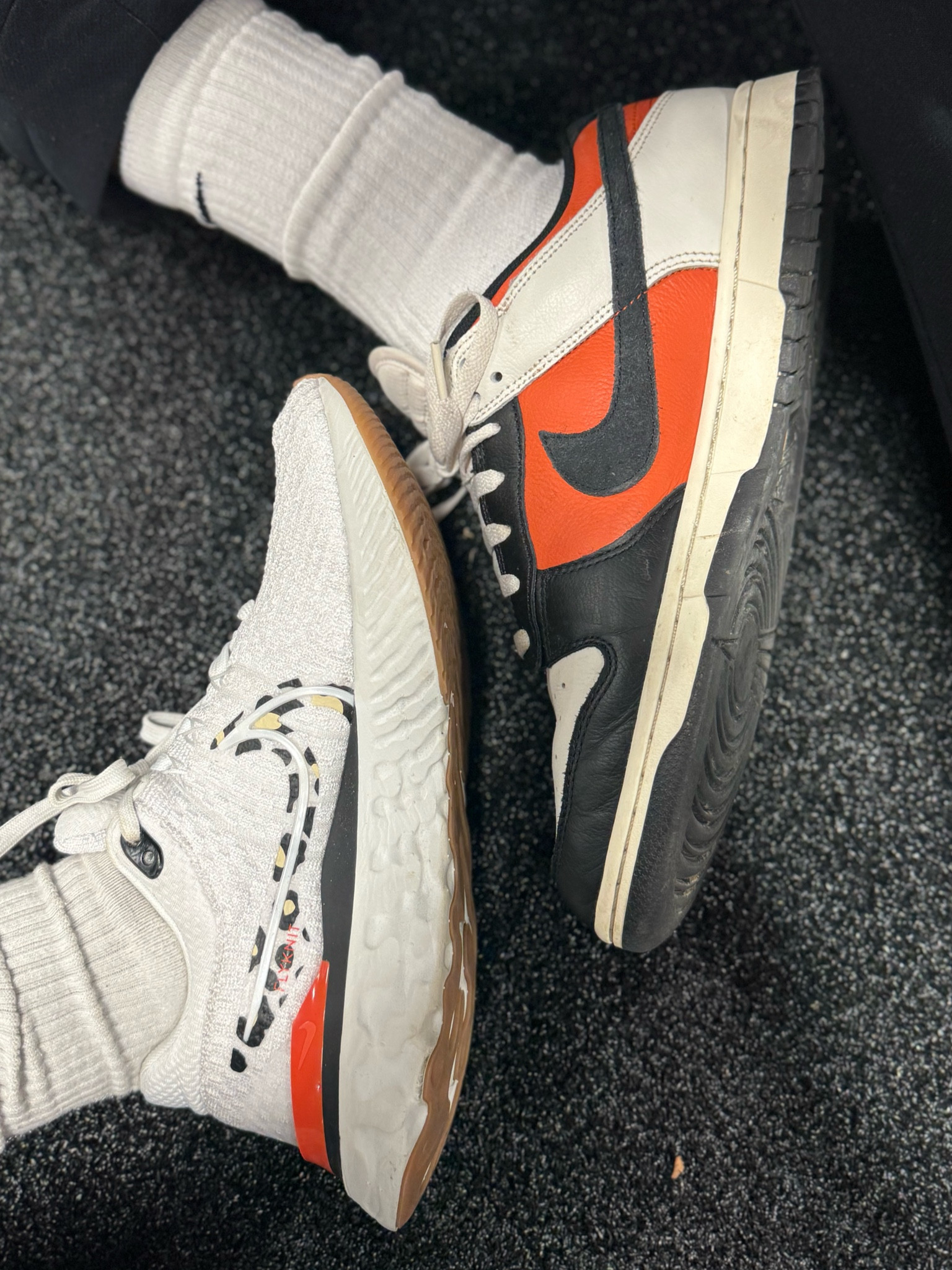 Todays gym shoes his & hers edition 🖤🧡✨ 

#LTKStyleTip #LTKFitness #LTKActive