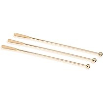Stainless Steel Coffee Stirrers, Coffee Stir Stick, Cocktail Swizzle Stick, 7.4", Set of 3, Beverage | Amazon (US)