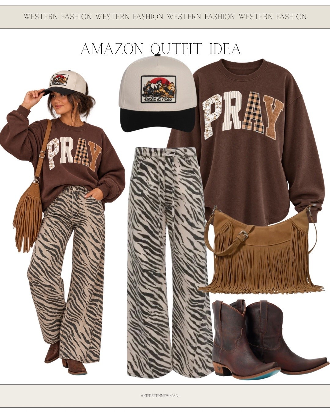 This Amazon western wear find makes getting dressed for fall so easy. Just add your favorite boots and go.
    #AmazonFallFashion #WesternFallOutfit #AmazonWesternWear #FallStyle #WesternBoots