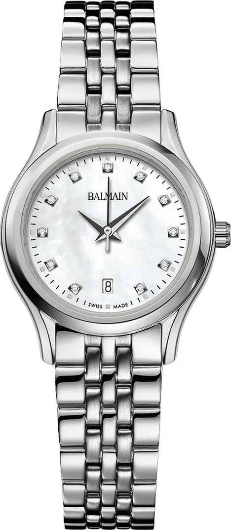 Beleganza Diamond Bracelet Watch, 27.5mm | Nordstrom