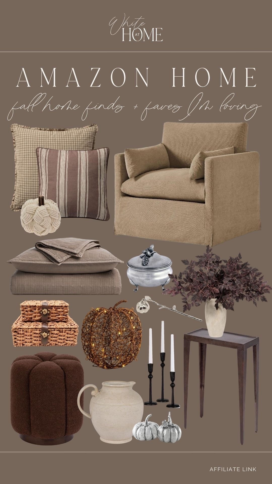 Cozy and warm tones for the fall! I’m loving all of these layers of texture, organic materials, and rich hues for an elevated yet affordable fall. Can you believe these finds are Amazon?

#LTKHome