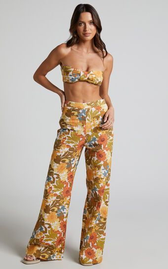 Amalie The Label - Emerson Flare Pant in Emerson Floral | Showpo (US, UK & Europe)
