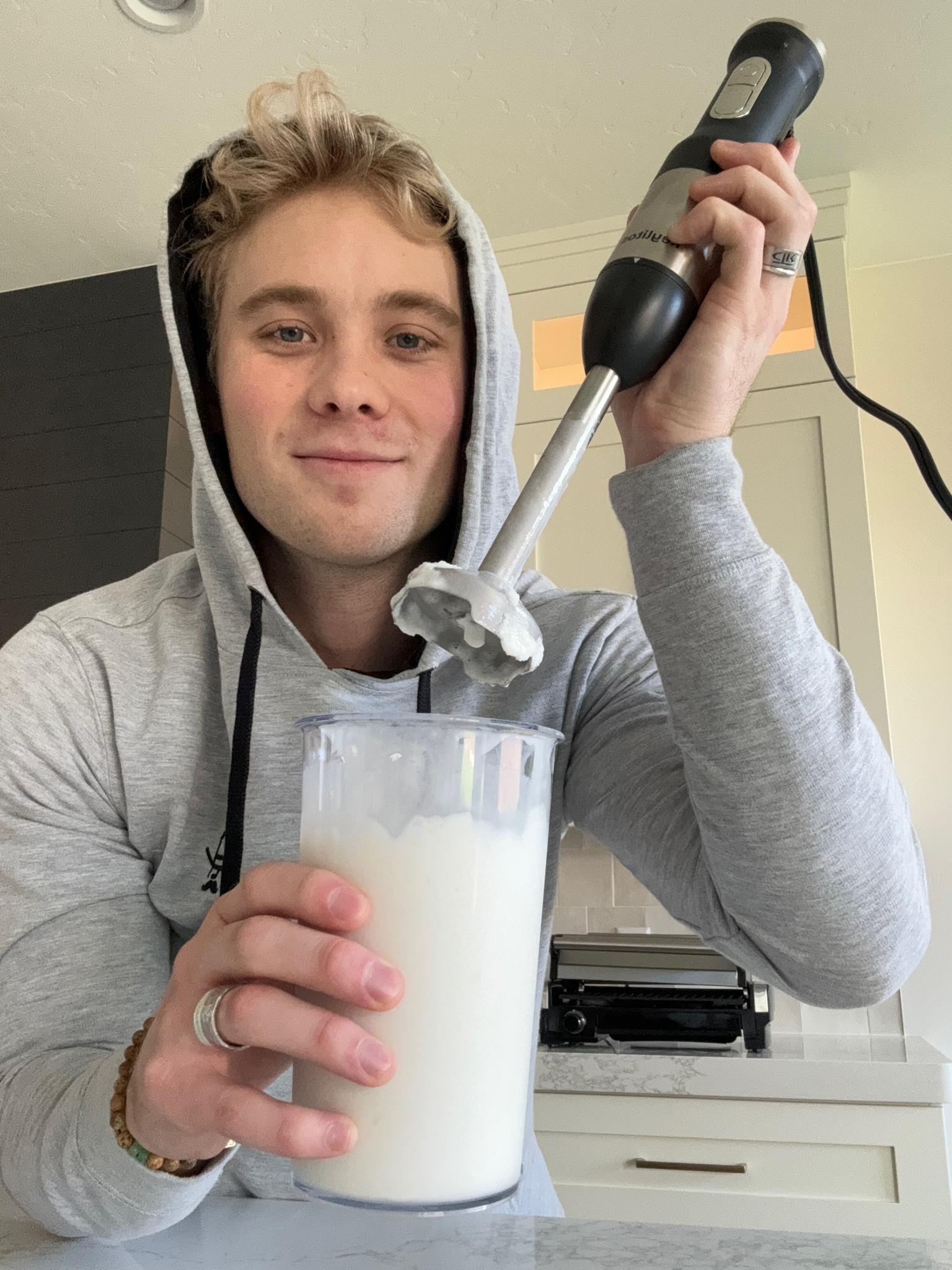 Easiest and most effective way to make a shake. Already have your cup and just rinse off the end of the blender! 

#LTKfitness #LTKhome #LTKsalealert