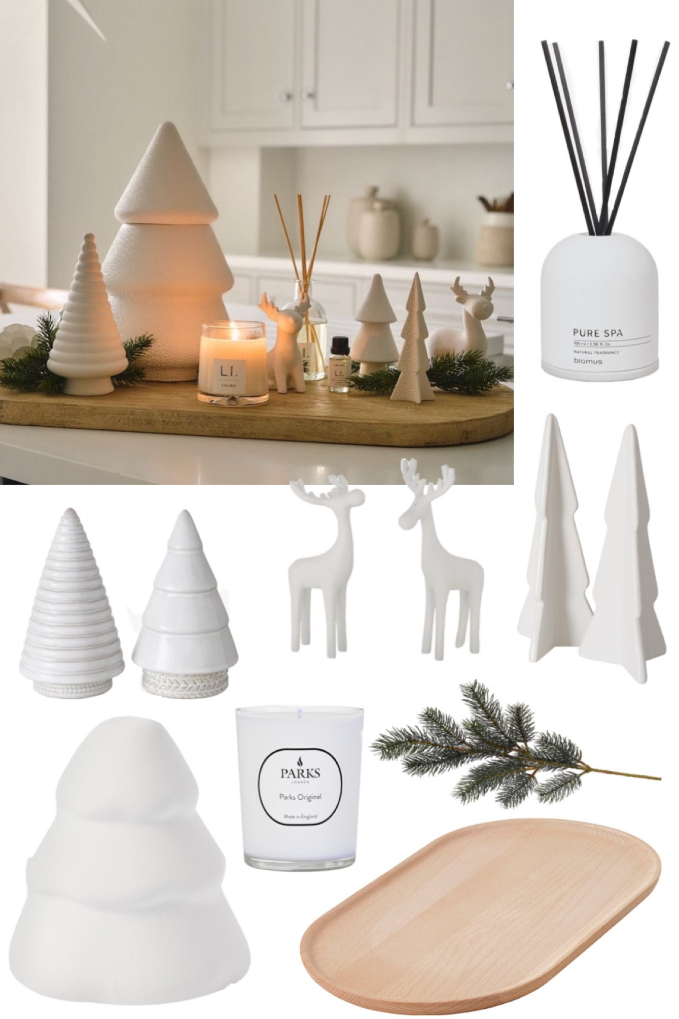 Tischdekoration für Weihnachten im modernen skandinavischen Style 🎄

#LTKeurope #LTKhome #LTKSeasonal