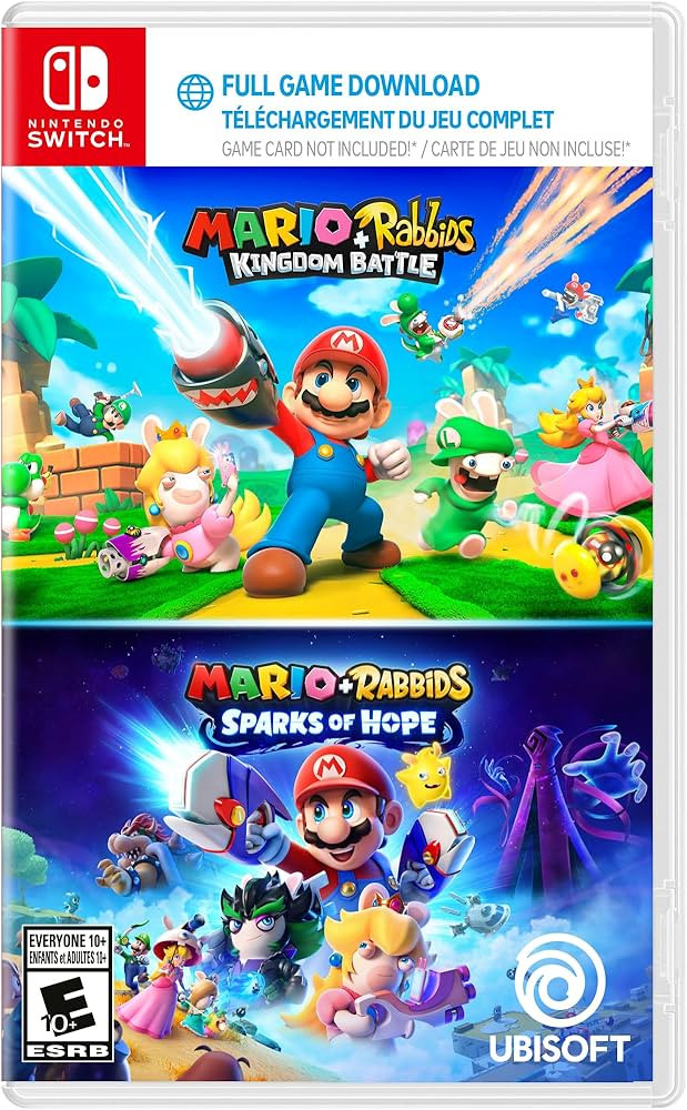 Mario + Rabbids Bundle - Amazon Exclusive, Nintendo Switch (Code in a Box) | Amazon (US)