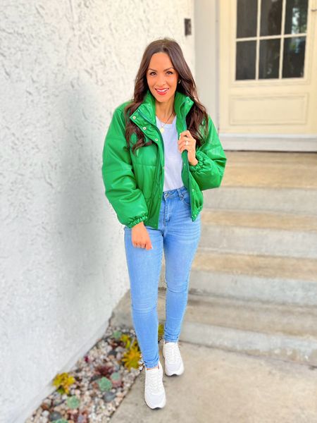 Who else loves adding a surprise pop of color to their wardrobe💚? 

In case you are in need of a rain jacket for this weekend, I can't get enough of this Après Chic Pocketed Faux Leather Puff Jacket from VICI. 

The best part is it's currently on sale for under $70! 

VICI is also offering 35% off today only when you use the promo code NICOLESUITESTYLE. #VICIAmbassador.

#LTKstyletip #LTKSeasonal #LTKeurope