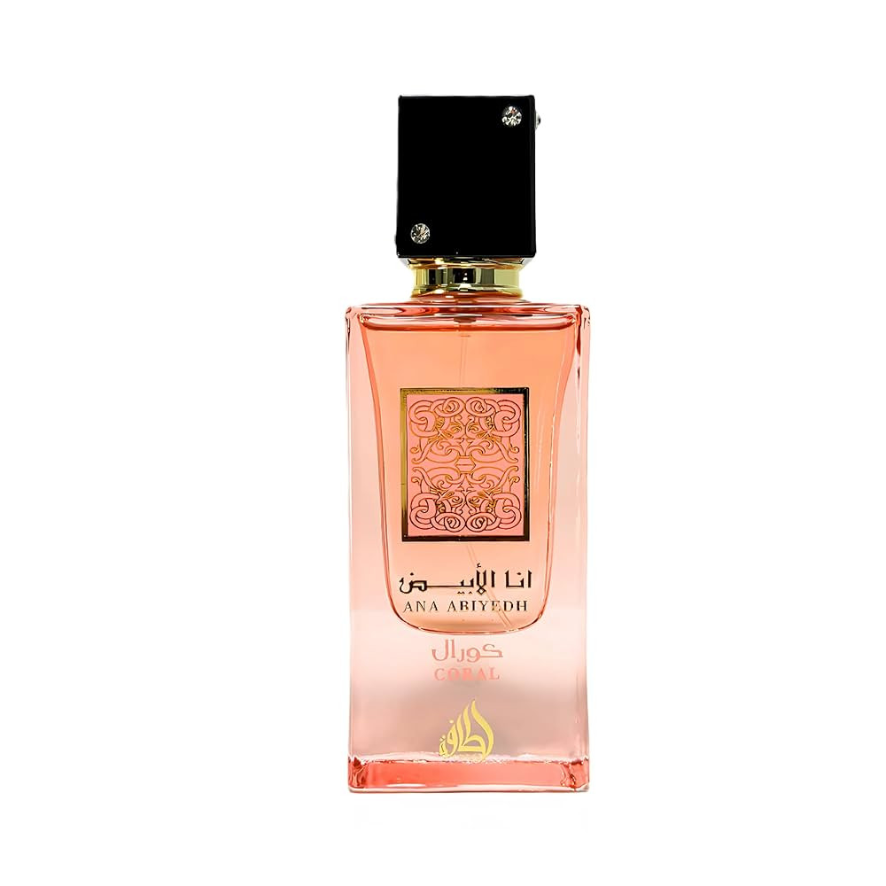 Lattafa Ana Abiyedh Coral for Unisex Eau de Parfum Spray, 2.0 Ounce / 60 ml | Amazon (US)