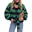 Tankaneo Cardigan Sweaters for Women Oversized Striped Cardigans with Scarf | Amazon (US)