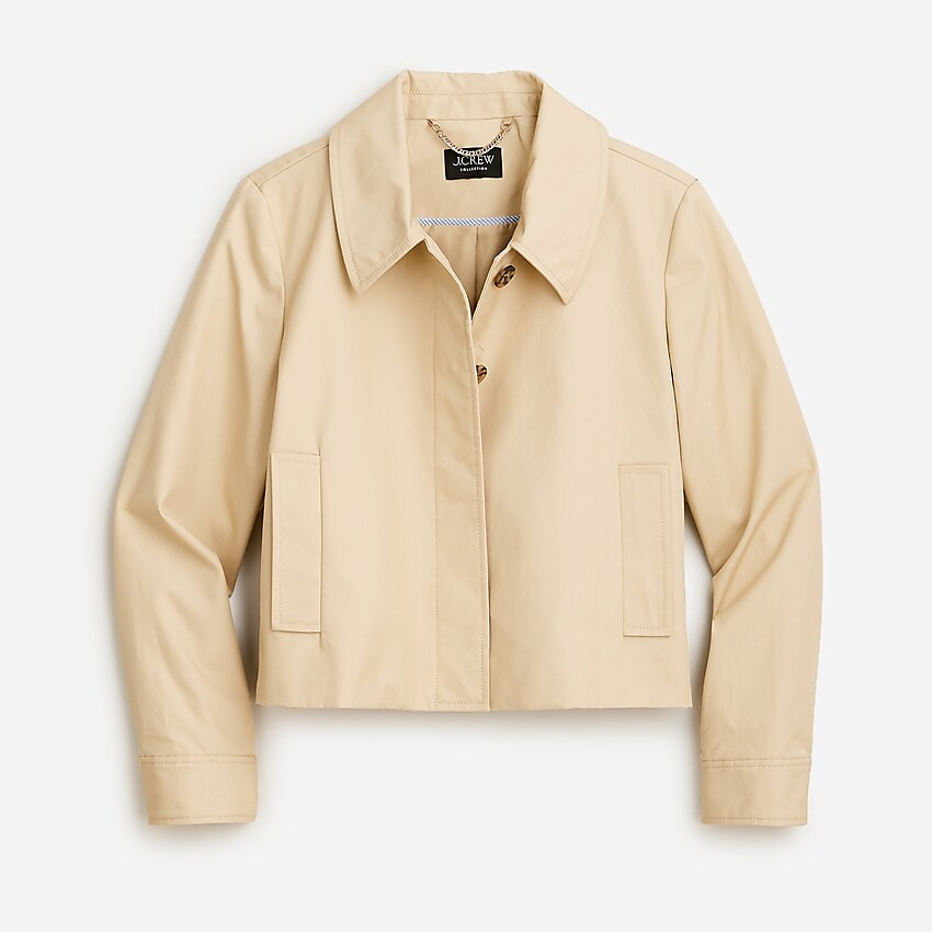 Collection cropped lady trench coat | J. Crew US