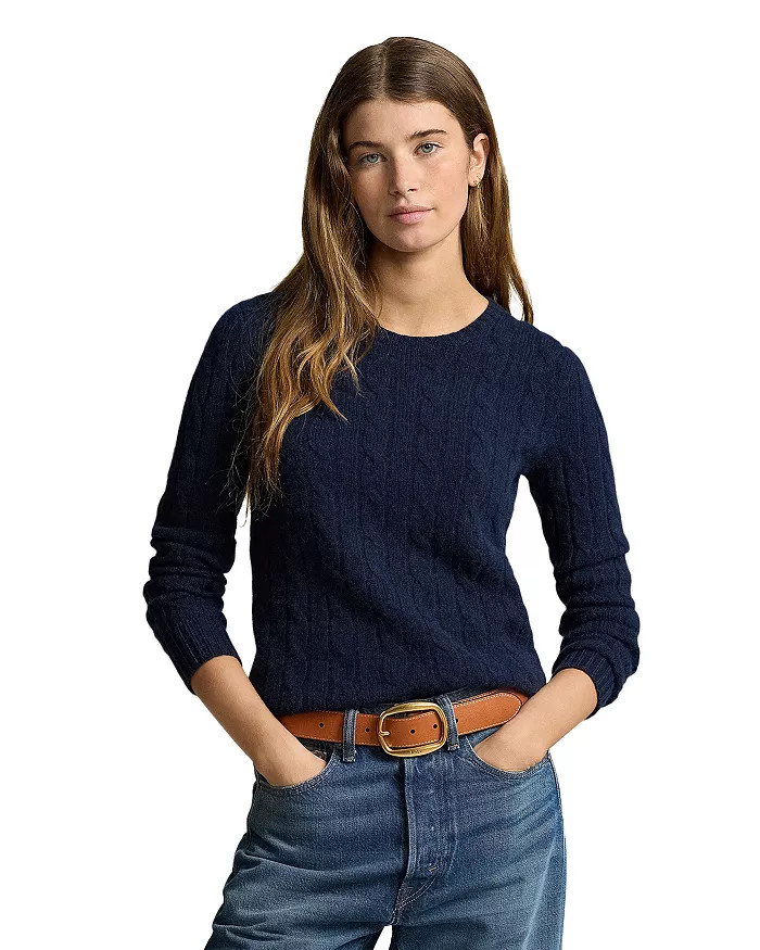 Cashmere Cable Knit Sweater | Bloomingdale's (US)