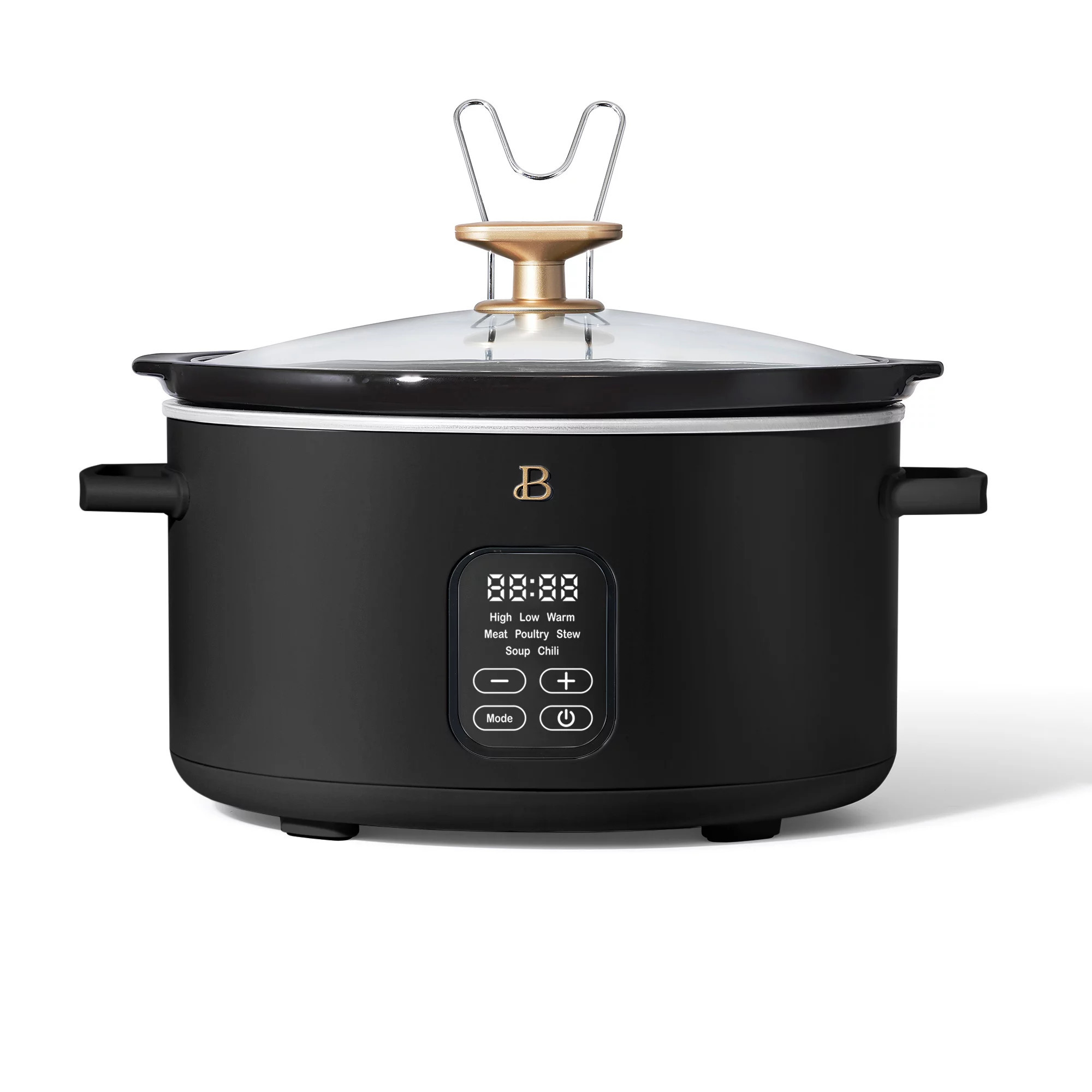 Beautiful 6QT Programmable Slow Cooker, Black Sesame by Drew Barrymore | Walmart (US)