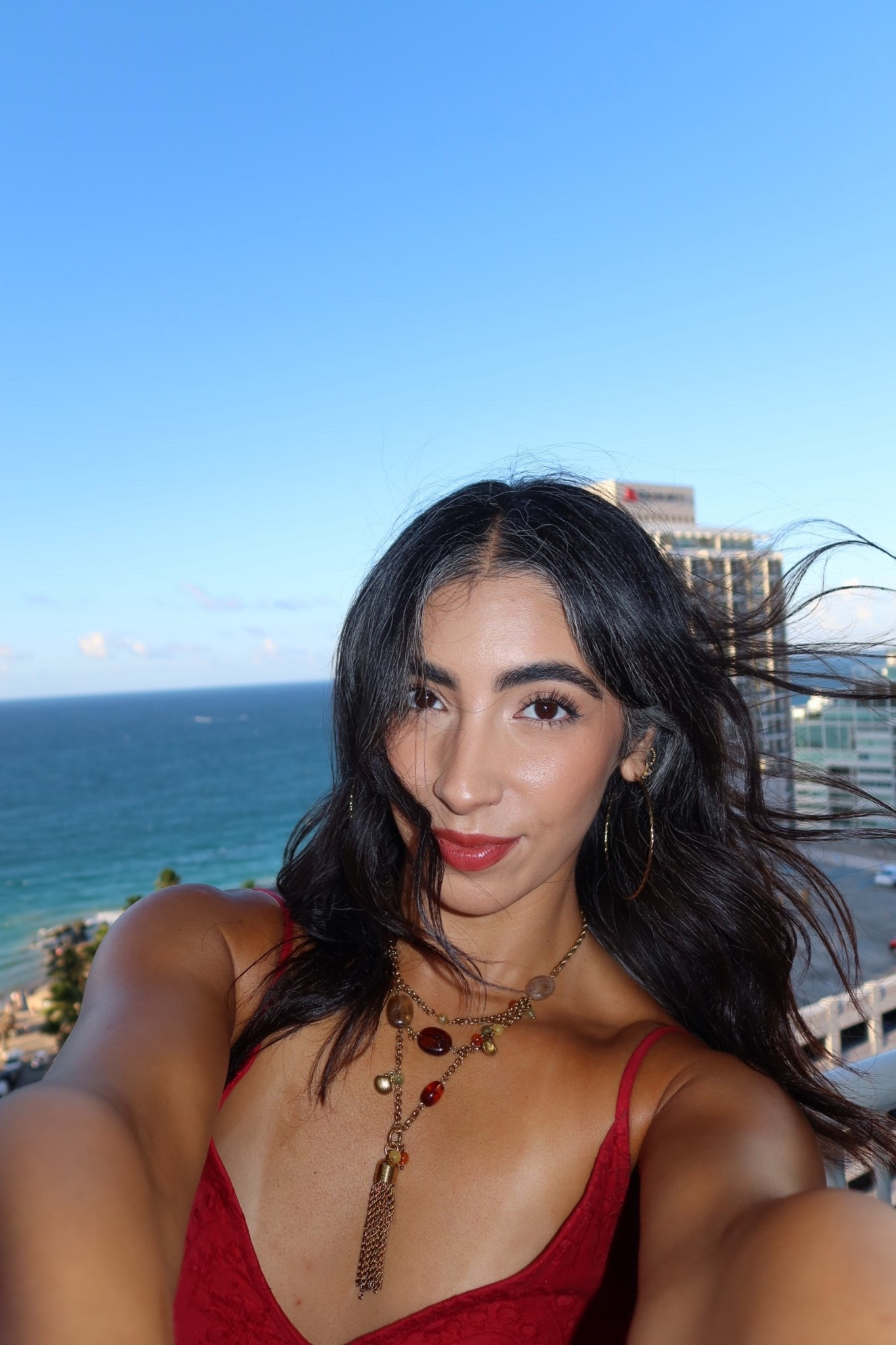Vacation necklace from @revolve☀️🏝️