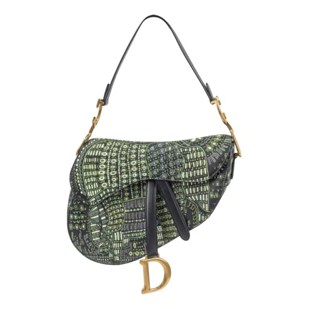 Dior Women's Mini Saddle Bag in Ft M55E | M0446CWAQ | LOZURI