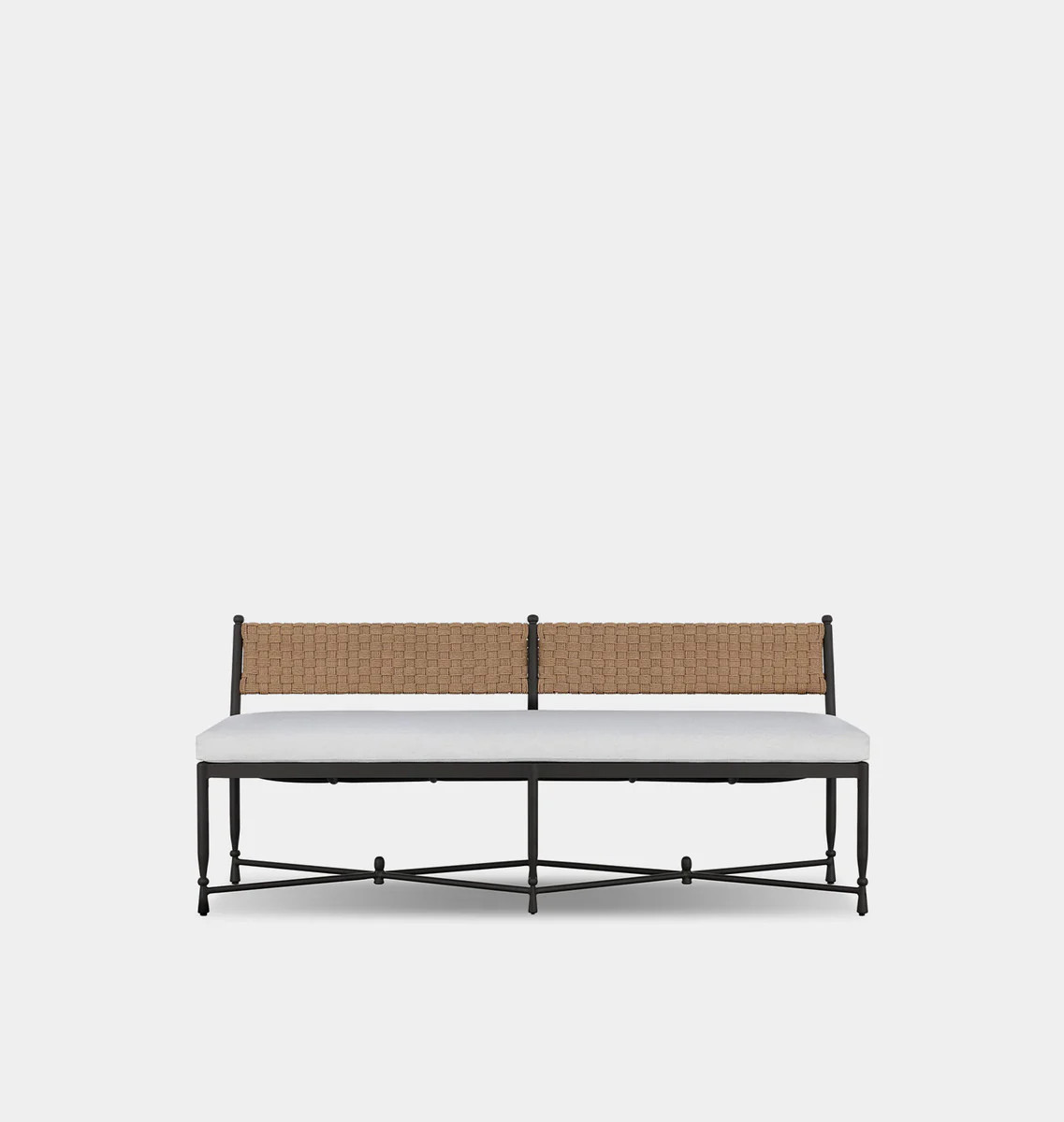 Breton Outdoor Dining Bench | Amber Interiors