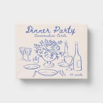 Dinner Party Conversation Cards - Spritz™ | Target