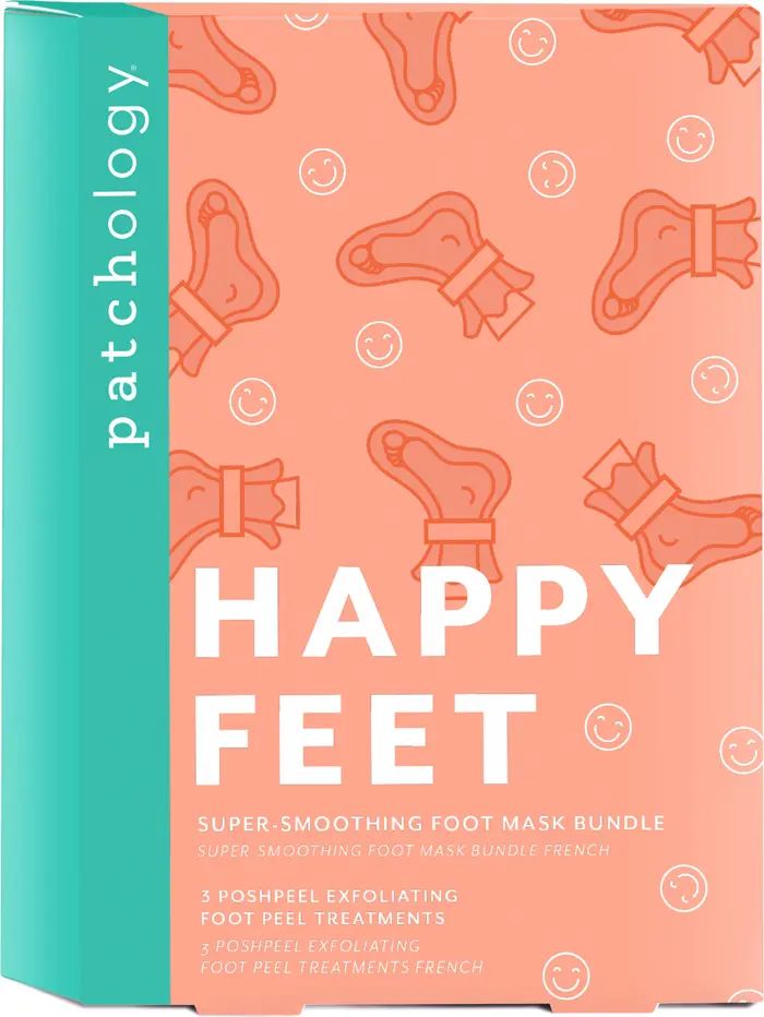 Happy Feet Super Smoothing Foot Mask Set $60 Value | Nordstrom