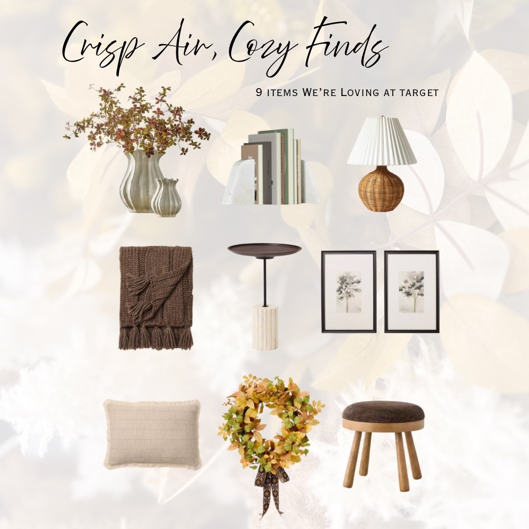 Crisp air, cozy finds 🍂✨ We’re swooning over these Target picks that bring instant warmth to your home this season. From textured throws to sculptural vases, each piece layers beautifully for that cozy-meets-chic vibe we can’t get enough of.
Which one is your favorite? 👀 Tap to shop our 9 fall faves!
#TargetFinds #FallDecor #CozyStyle #ShelbyMaeInteriors #ElevatingHomeWithMeaningfulDesign #HomeWithHeart #LTKHome