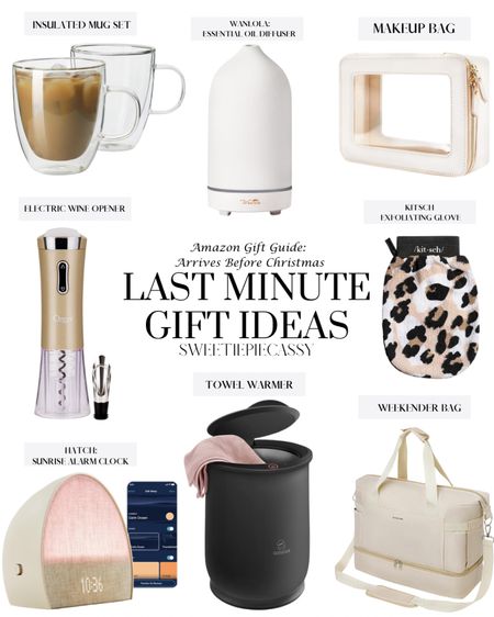 Gift Guide: Last Minute Shopping! 🛍️ 

All of these Amazon gifts arrive before Christmas, especially if you have a Prime membership! I’ve put in something for everyone, all mostly under $50 & $100 as well! Whether you need last minute gifts for friends, family, white elephant parties or basic stocking stuffers- I’ve got you covered!💫

#LTKHoliday #LTKfindsunder100 #LTKGiftGuide