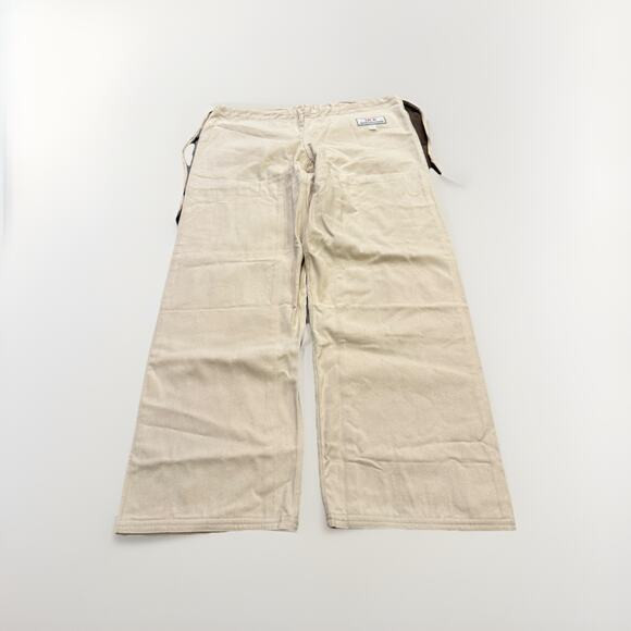 Howard Combat Kimonos HCK Martial Arts Pants Size 6 Unbleached Canvas Waist Tie | Poshmark