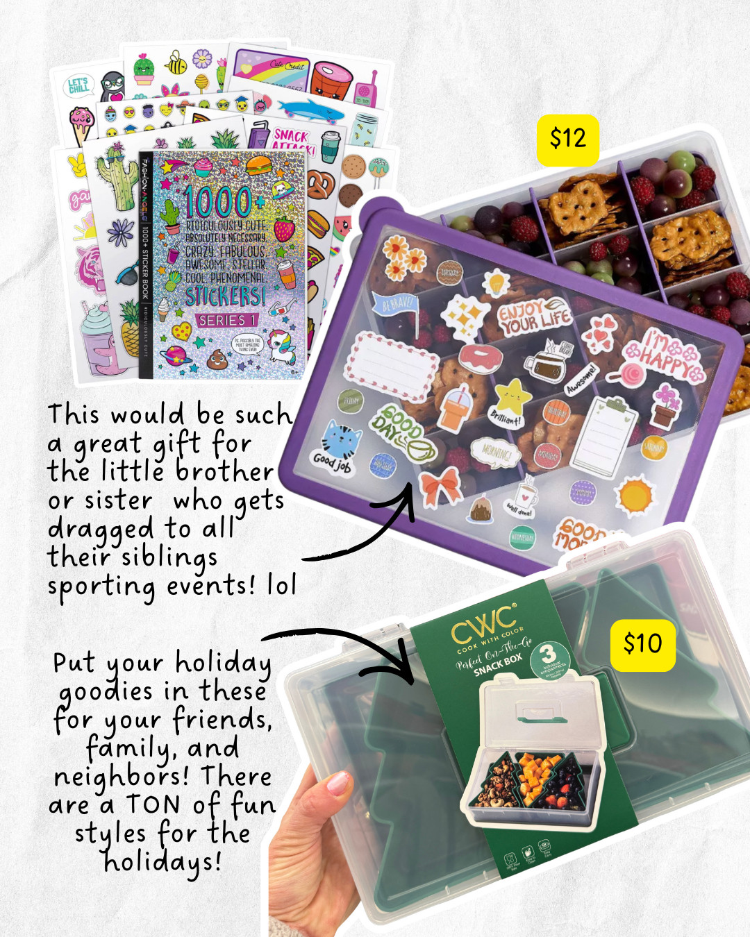 cute holiday boxes make a great gift! Add stickers and small toys for the littles or chocolates and handmade treats for family and friends! 

 #LTKGiftGuide #LTKHoliday #LTKKids