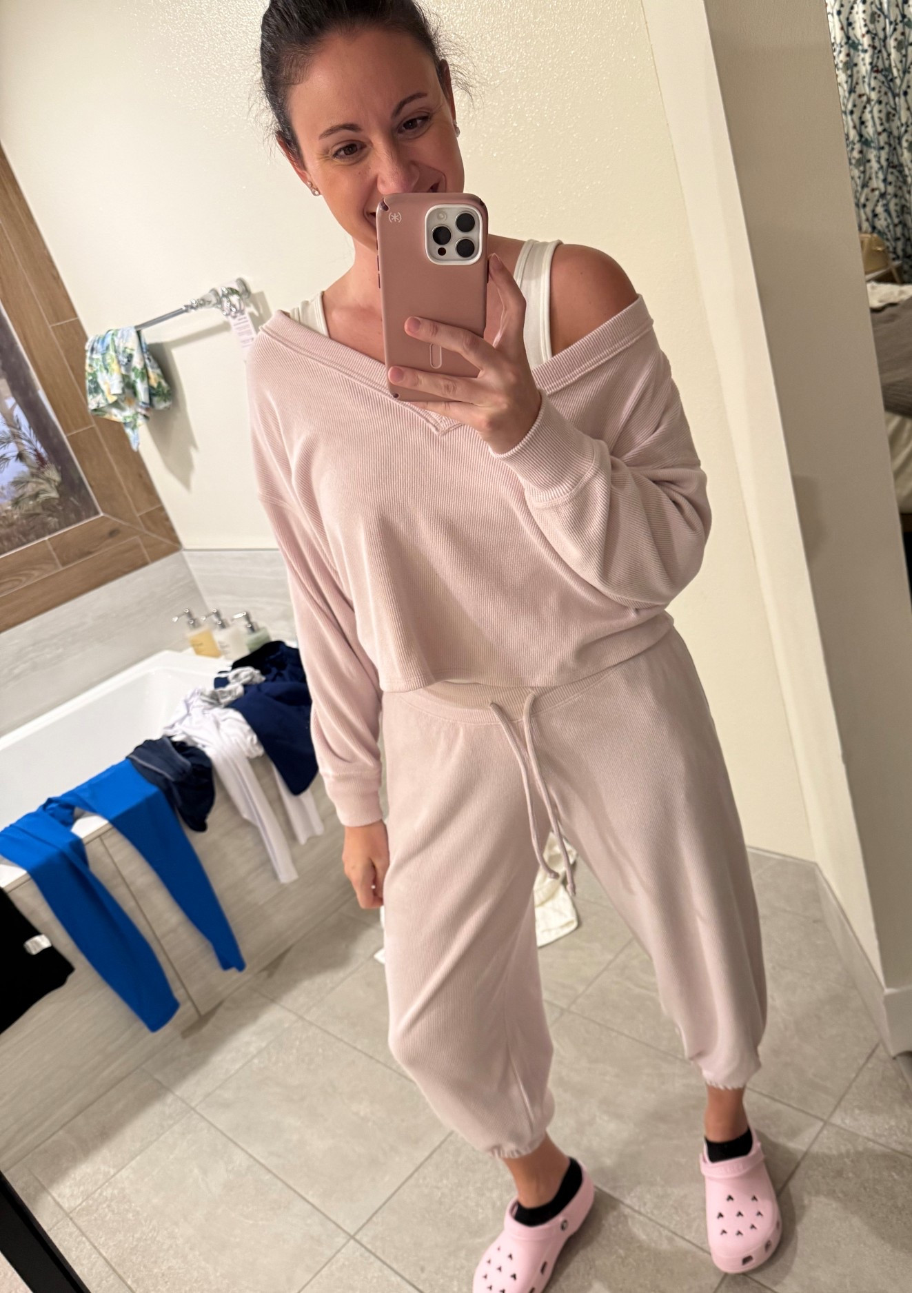 When the name of the game is comfort, grab a matching set from Hollister/Gilly Hicks! I got this set last year and I promise you, it is like BUTTER! I am obsessed with it and they are often on sale! 

#LTKgrwm #LTKootd #LTKSaleAlert