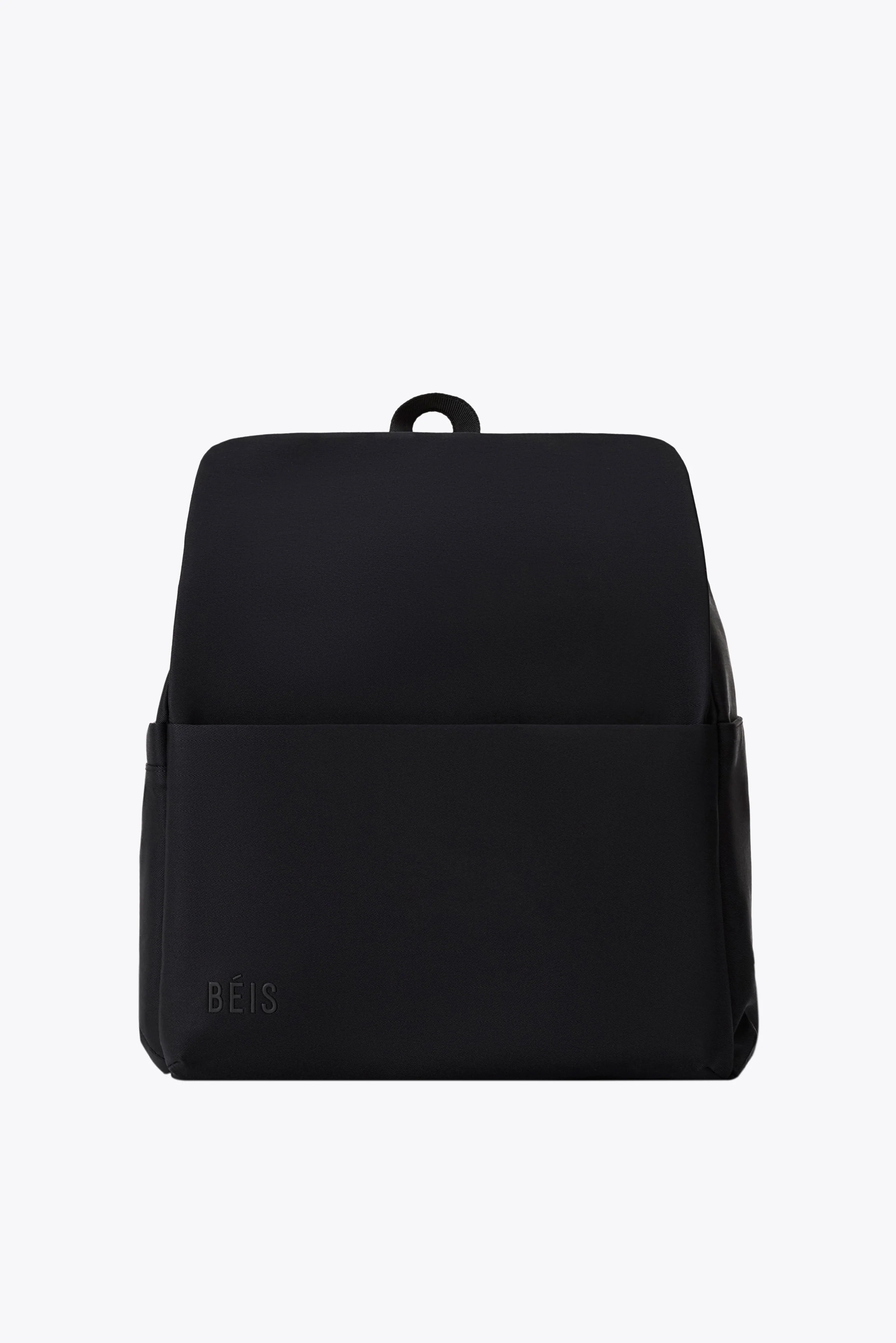 The Everyday Diaper Backpack in Black Nylon | BEIS