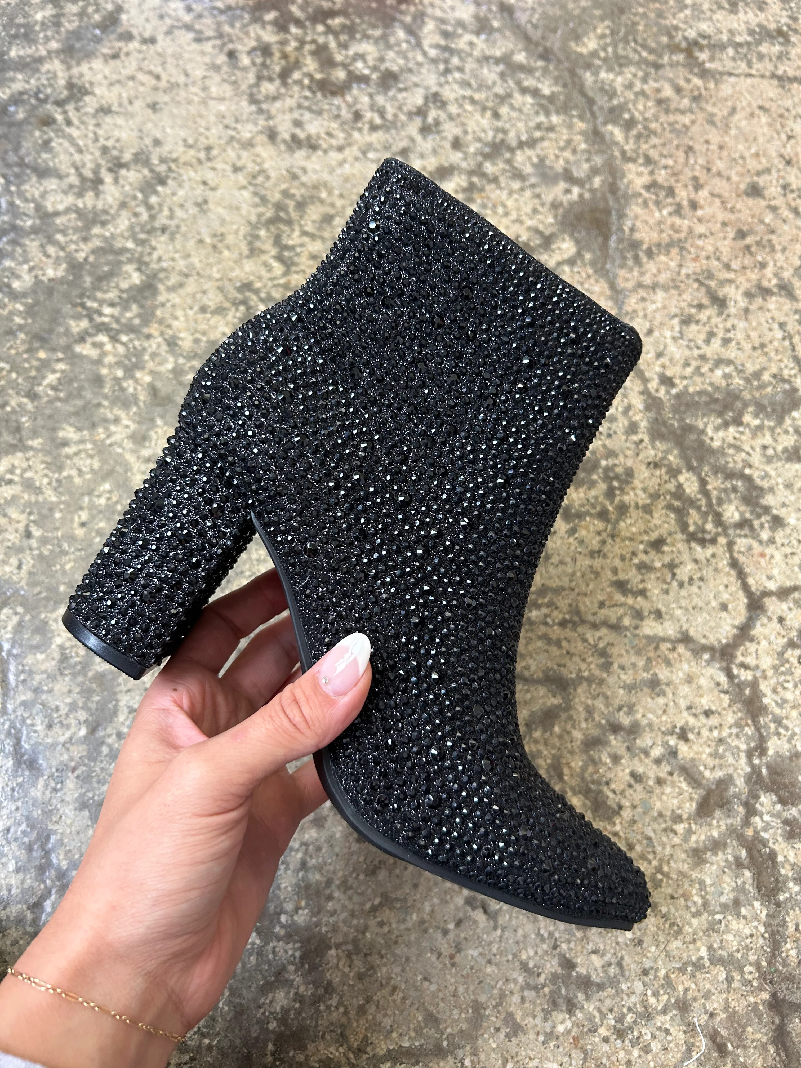 Iceburg Rhinestone Boots | Willow Boutique