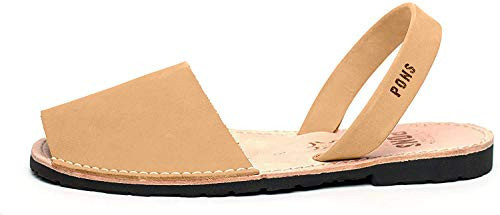 Pons 510 - Avarca Classic Style Women - Tan - Size 40 (US 10) | Amazon (US)