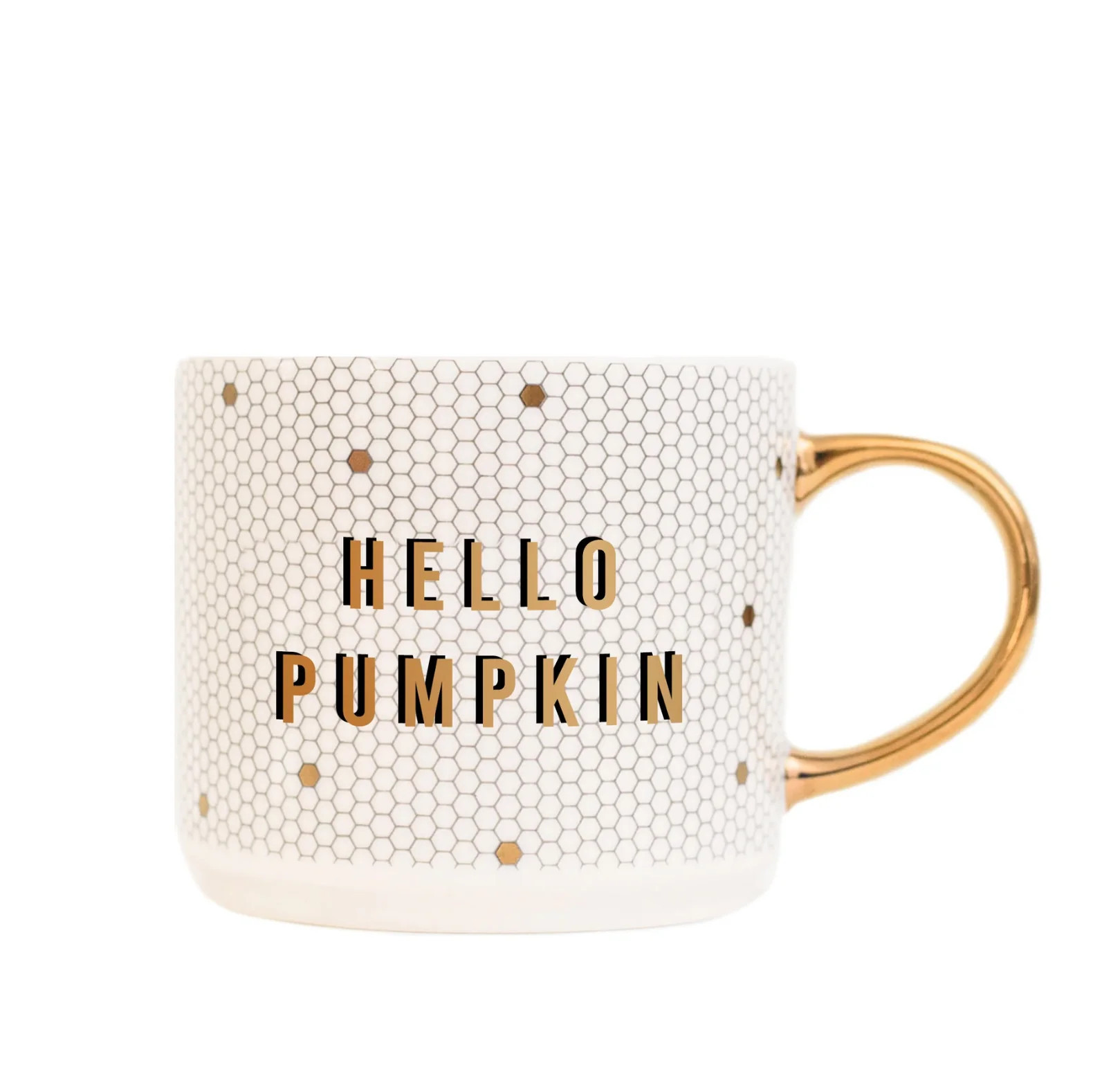 Hello Pumpkin Tile Coffee Mug | Waiting On Martha