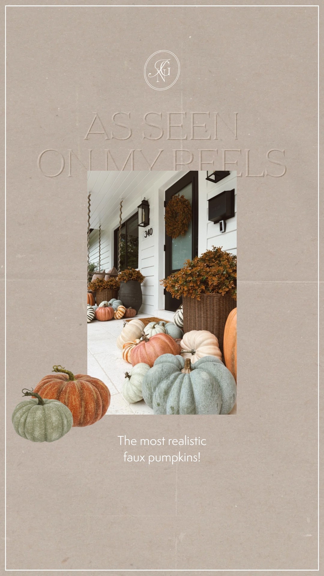 Linking these here again because they’re SO GOOD 🎃 don’t miss out on these realistic faux pumpkins 

#fauxpumpkins #porch #fallporch #falldecor #halloweenfrontporch #halloweenporch #michaels @Michaels

#LTKSeasonal #LTKHome