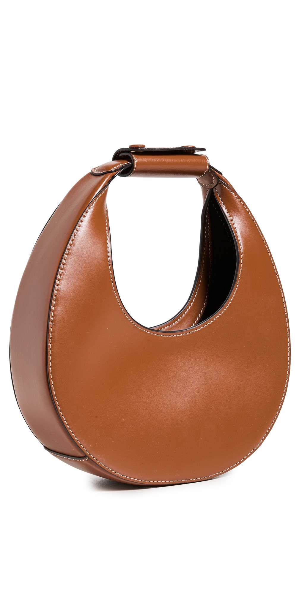 STAUD Mini Moon Bag Tan One Size | Shopbop
