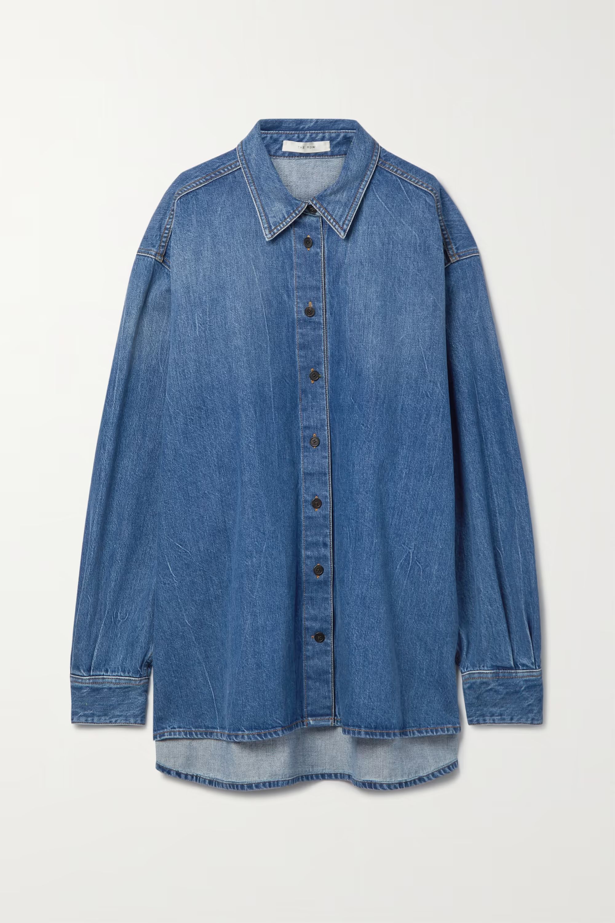 Frannie oversized denim shirt | NET-A-PORTER (UK & EU)