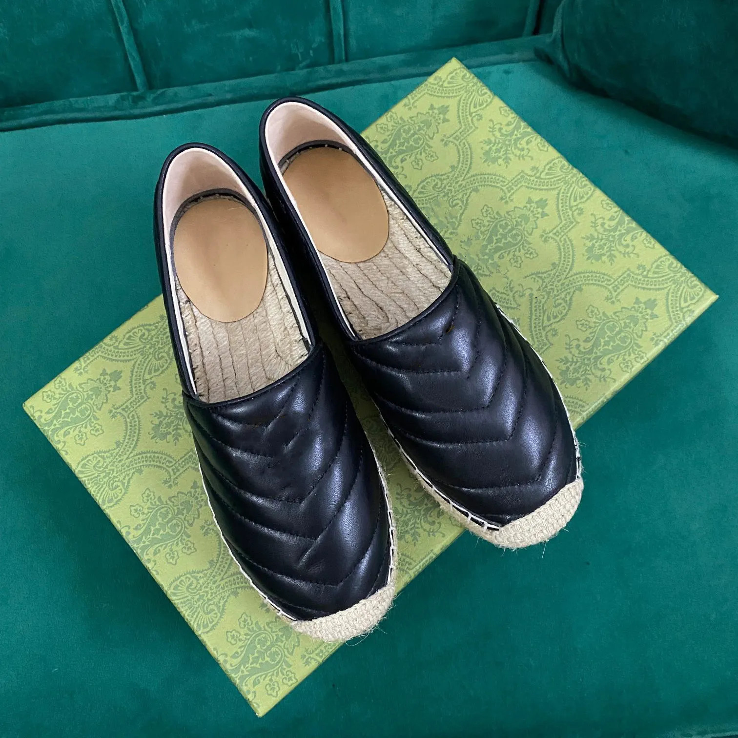 Filosophy Recommend Flat Slip on Shoes Women Straw Weaved Beach Leisure Holiday Espadrilles Lady ... | DHGate