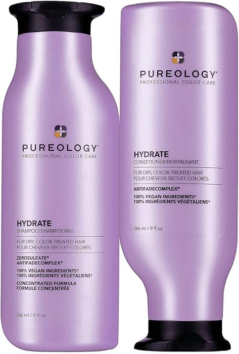 Pureology Hydrate Moisturizing Shampoo & Conditioner Set - For Medium to Thick Dry and Color Trea... | Amazon (US)