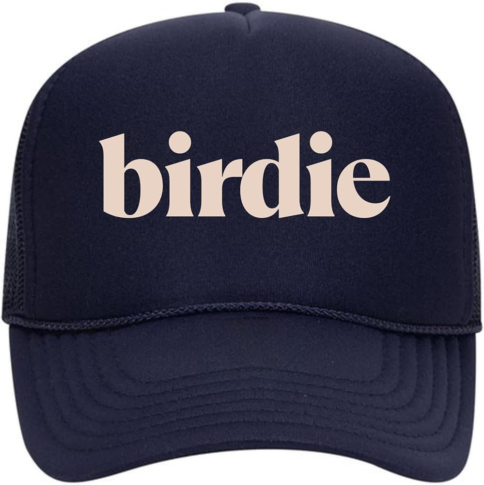 Sassy Caddy Birdie Golf Trucker Hat – Adjustable Mid-Profile, 5-Panel with Mesh Back, Rope Acce... | Amazon (US)