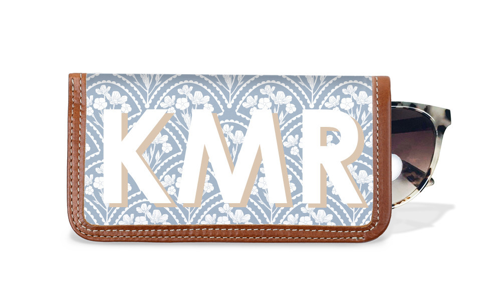 Eyeglass Case - Monogram Stripe | Barrington Gifts