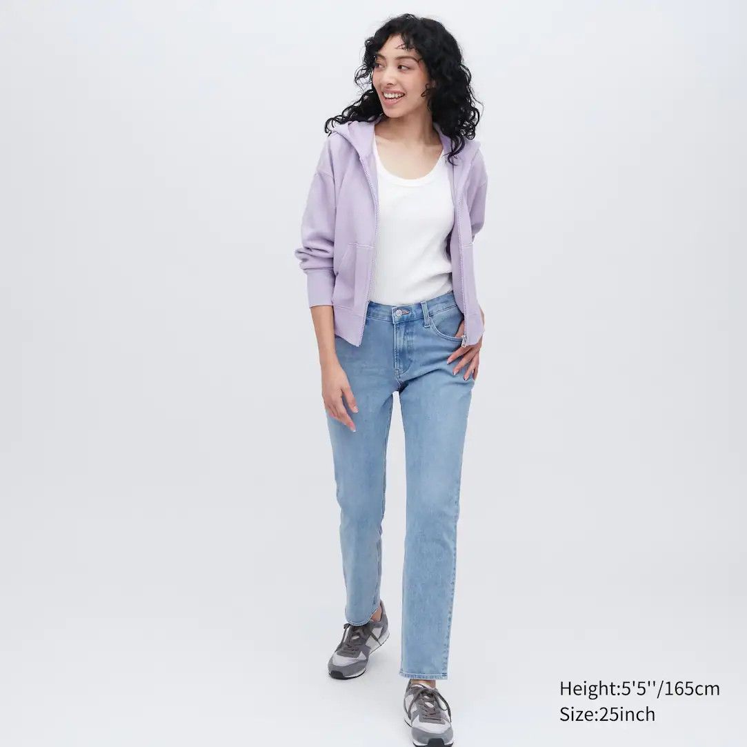 Slim Fit Straight Leg Jeans | UNIQLO (UK)