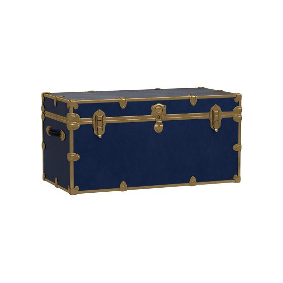 Faux Leather XXL Dorm Trunk | Pottery Barn Teen