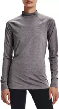 Under Armour Women's ColdGear Authentics Mock Neck Pullover 2.0 | Dick's Sporting Goods