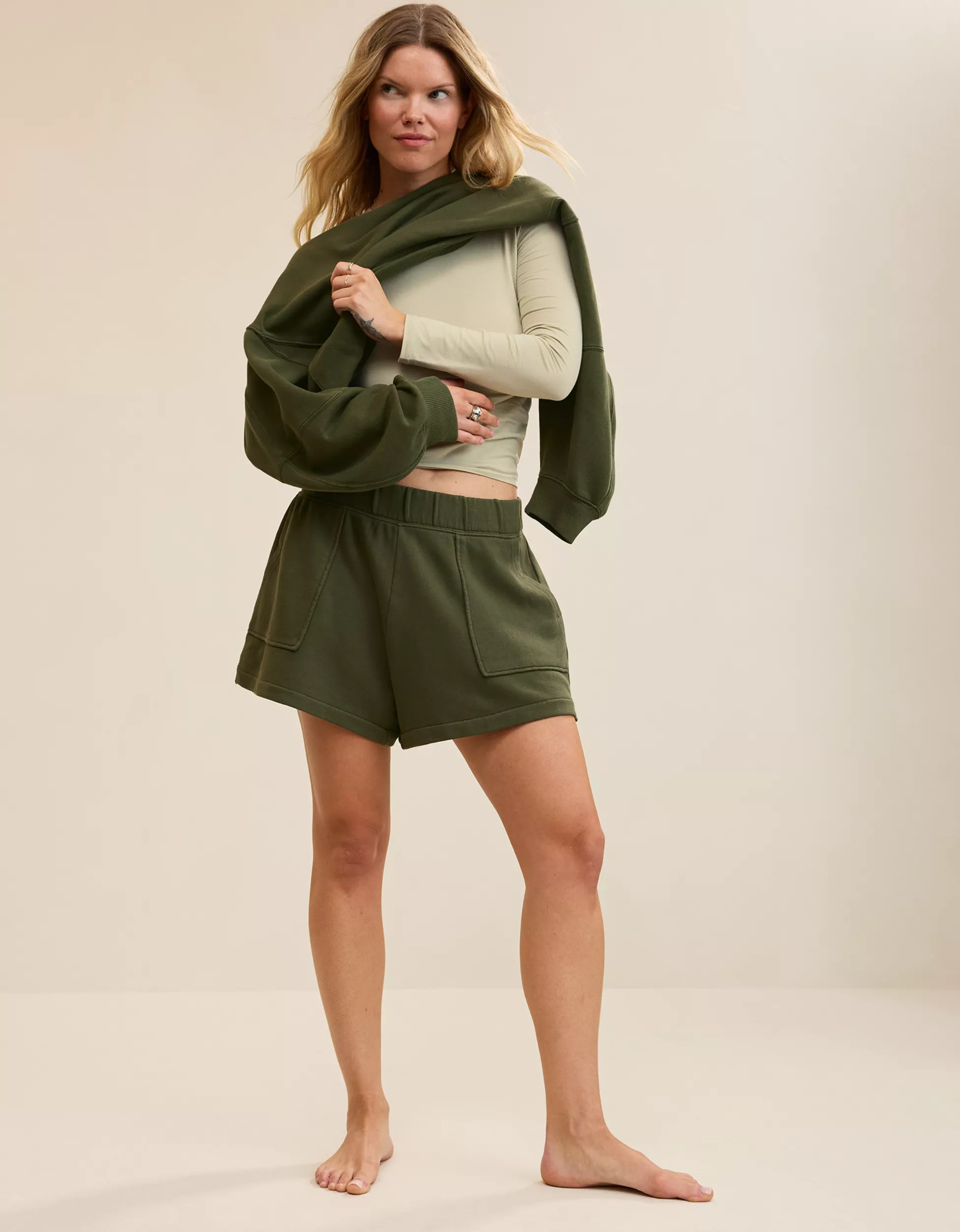 Aerie Go-To Fleece Short | Aerie