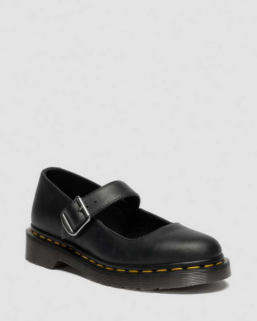 Mariel II Leather Mary Jane Shoes | Dr. Martens